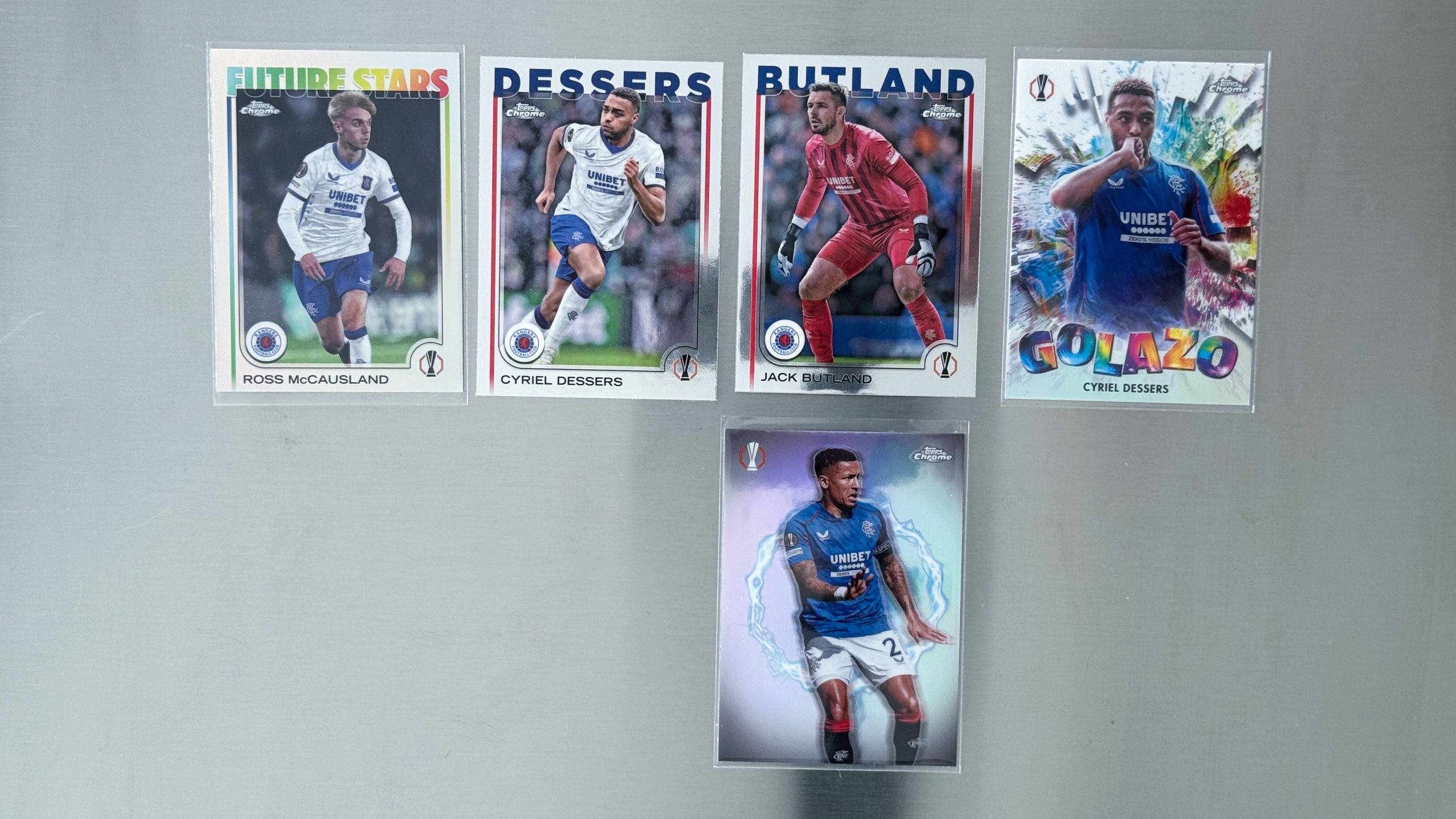 2024-25 Topps Chrome UEFA Club Competitions - Rangers FC